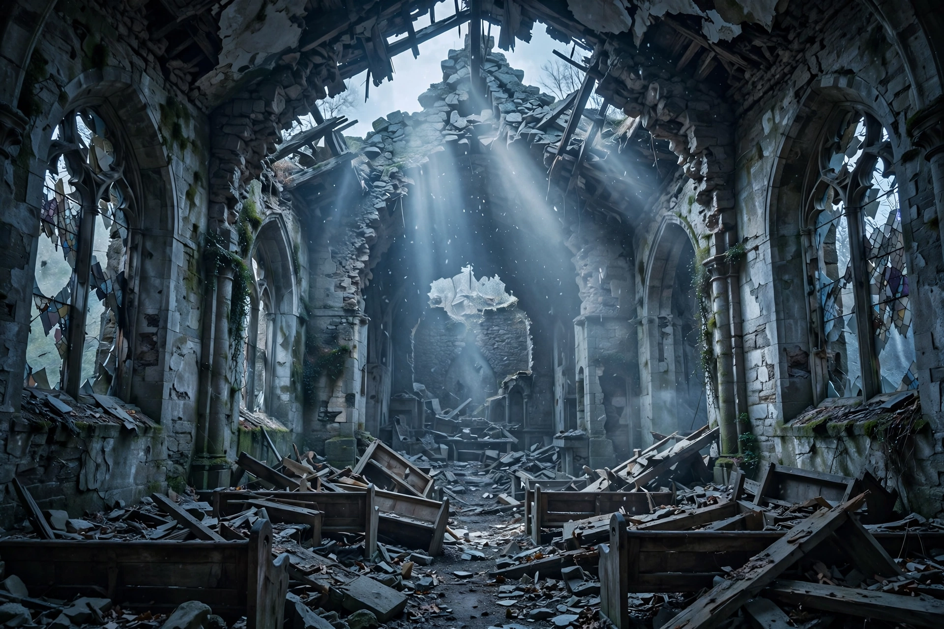 Crumbling Church